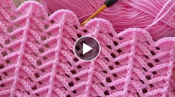 The Easiest Crochet Pattern I've Seen Must Try This Pattern! Great sewing for blankets