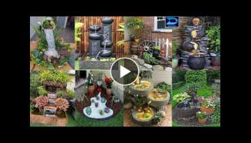 Garden Corner Design ideas | Garden corner waterfall ideas | Corner Garden Bed & Landscape Ideas