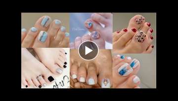 Pedicure Nails Art Design Compilation2023 