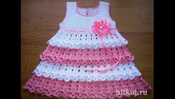 Crochet Patterns| for |Crochet Baby Dress| 825