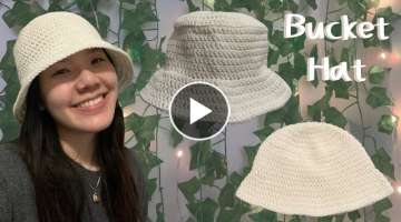 Quick & Easy Crochet Bucket Hat Tutorial