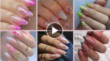 New Acrylic #Nails Art Ideas 2023| Trending Easy Party Nails Design Ideas For Beginners 